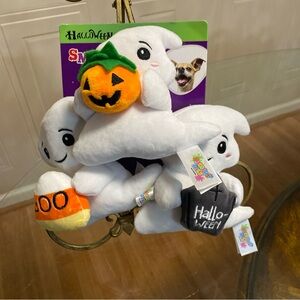 Smoochy Pet PalsWhite Ghost Pet Toy 3. Pack- Dog Toy